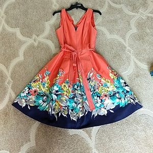 Spense coral dress
